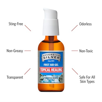 Sovereign Silver First Aid Gel for Natural Healing