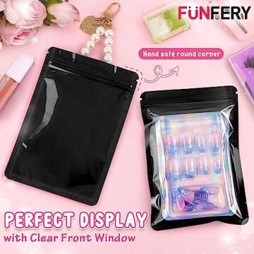 Funfery Resealable Holographic Bags for All Your Packaging Needs