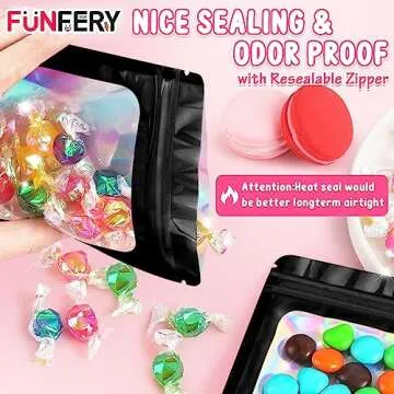 Funfery Resealable Holographic Bags for All Your Packaging Needs