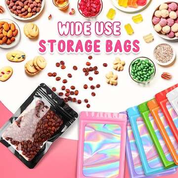 Funfery Resealable Holographic Bags for All Your Packaging Needs