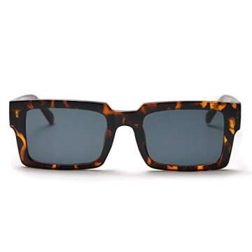 TIANYESY Sunglasses For Women Minimalist Classic Design Fashion UV400 Square Sun Glasses Unisex TY29...