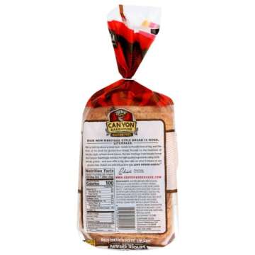 Canyon Bakehouse Heritage Style Whole Grain Gluten Free Bread, 24 oz. (Pack of 3)