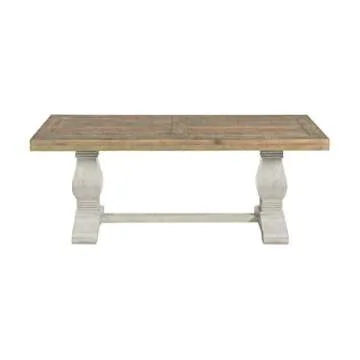 Martin Svensson Home Napa, Coffee Table, White Stain and Reclaimed Natural