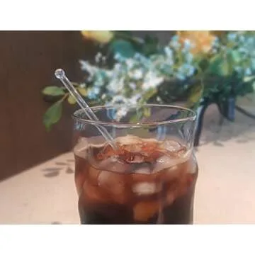 Gmark 6 Inch Plastic Swizzle Sticks 100 ct for Cocktails