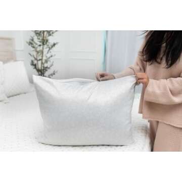 Beddy's Ivory Satin Pillowcase for Hair and Skin Protection