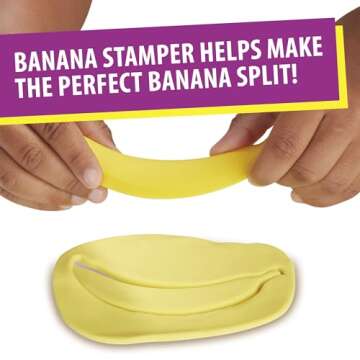 Play-Doh Ice Cream Party Set 22 Tools 6 Colors