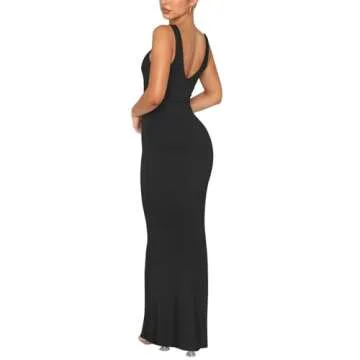 Stylish REORIA V Backless Maxi Dress for Women