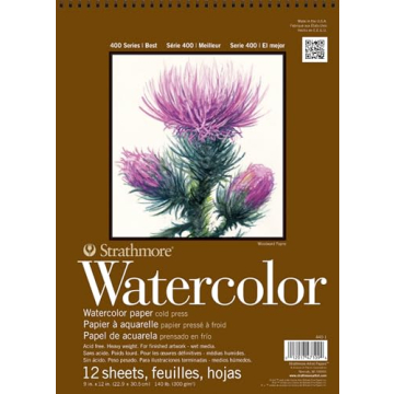 Strathmore Watercolor Pad 9" x 12" Perfect for All Artists