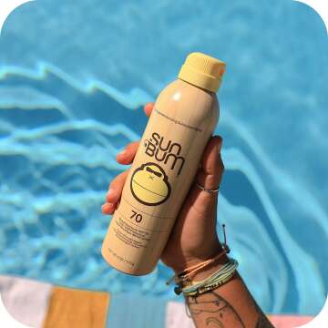 Sun Bum SPF 70 Sunscreen Spray - Vegan & Reef Friendly