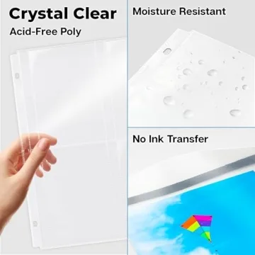 Dunwell 3.5x5 Photo Sleeves for Organizing Memories