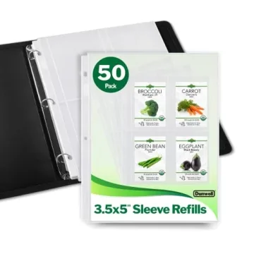 Dunwell 3.5x5 Photo Sleeves for Organizing Memories