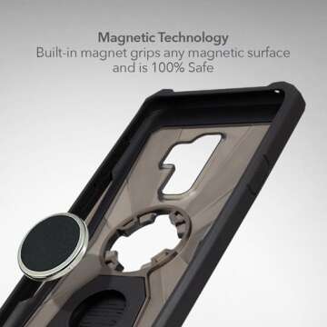 ROKFORM Galaxy S9 Plus Magnetic Case: Rugged Protection with Innovative Twist Lock