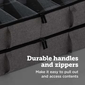 Under Bed Shoe Storage Organizer Set – 24 Pairs