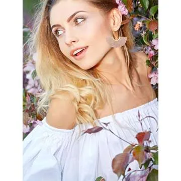 Stylish 3 Pairs Fan Tassel Earrings for Women