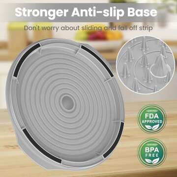 Beiyunee 10'' Chicken Shredder Tool Twist - Effortless Shredding