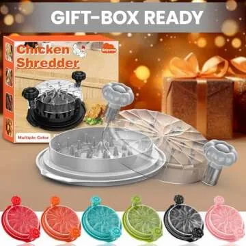 Beiyunee 10'' Chicken Shredder Tool Twist - Effortless Shredding