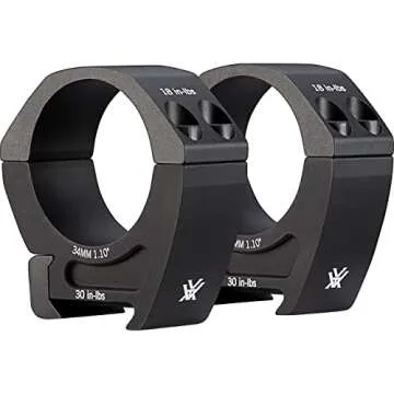 Vortex Optics Pro Series Riflescope Rings - 34mm Medium Height [1.10 Inches]