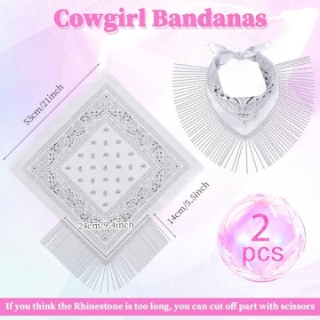 Fabulous Disco Fringed Bandanas for All Occasions