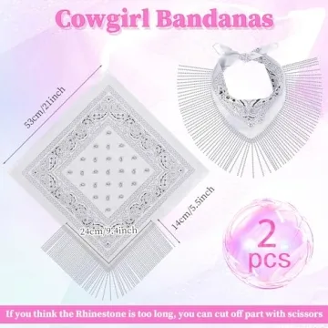 Fabulous Disco Fringed Bandanas for All Occasions