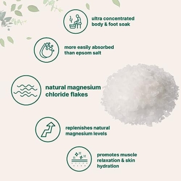 Micro Ingredients Magnesium Flakes for Relaxation & Skin Care