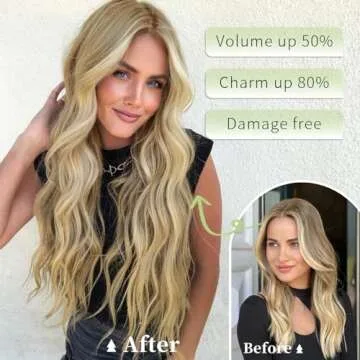 KooKaStyle Invisible Wire Hair Extensions for Women