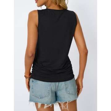 AUTOMET Women's Summer Tank Top 2025 Stylish Comfort