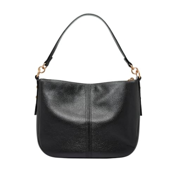 Fossil Jolie Leather Black Crossbody Handbag