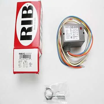 Functional Devices RIBU1C Enclosed Pilot Relay, 10 Amp Spdt with 10-30 Vac/Dc/120 Vac Coil