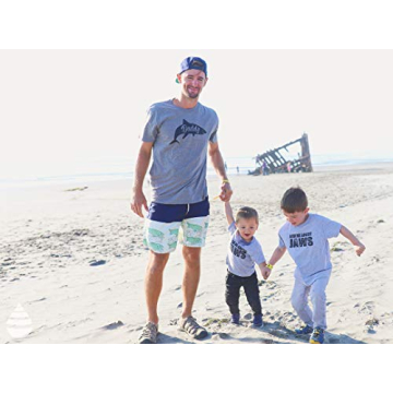 Shop Funny Daddy Shark T Shirt for Dads