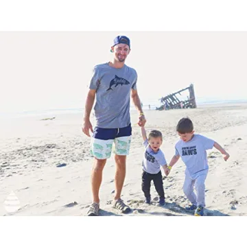 Shop Funny Daddy Shark T Shirt for Dads