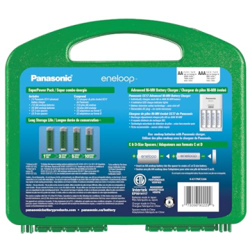 Panasonic Eneloop Super Power Pack - Eco-Friendly Batteries