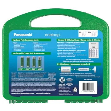 Panasonic Eneloop Super Power Pack - Eco-Friendly Batteries
