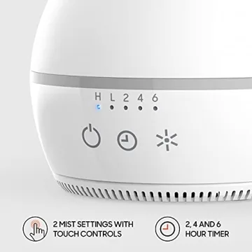 Sharper Image Aroma 2 Ultrasonic Humidifier for Aromatherapy