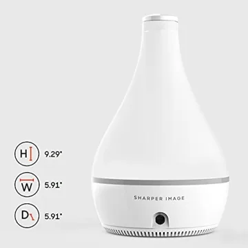 Sharper Image Aroma 2 Ultrasonic Humidifier for Aromatherapy