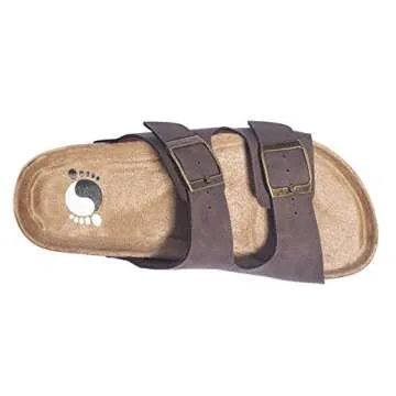 Affordable FITORY Boys Slide Sandals for Toddler Comfort