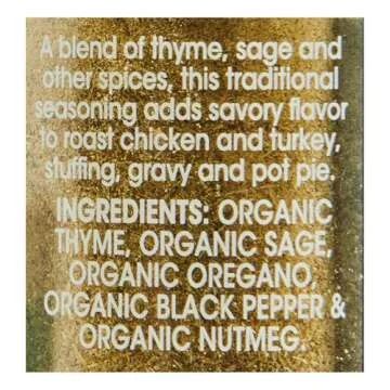 McCormick Gourmet Organic Poultry Seasoning for Flavorful Meals