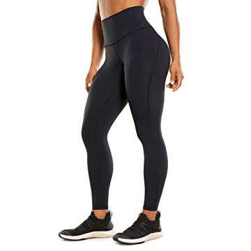 CRZ YOGA Ulti-Dry Workout Leggings for Women 25'' - High Waisted Yoga Pants 7/8 Athletic Running Fit...