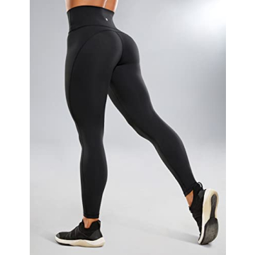 CRZ YOGA Ulti-Dry Leggings for Women - High Waisted Comfort