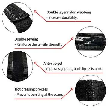 RealiNice Upgraded Bike Rack Strap Set for All Bikes