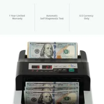 High-Speed Royal Sovereign Bill Counter with Security Features