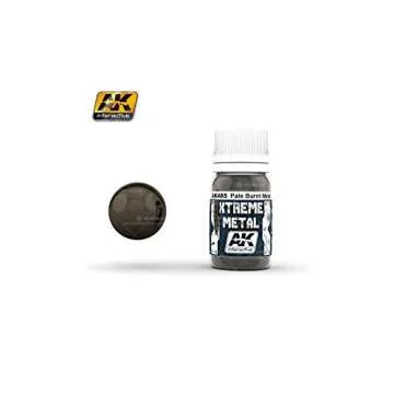 AK Interactive 30ml Extreme Metal Paints Pale Burnt Metal # 485 - Ultimate Detailing for Models