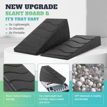 Adjustable Slant Board for Effective Calf Stretching