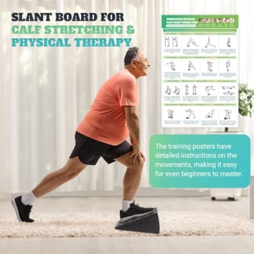 Adjustable Slant Board for Effective Calf Stretching