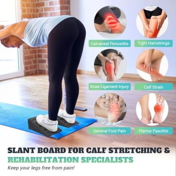 Adjustable Slant Board for Effective Calf Stretching