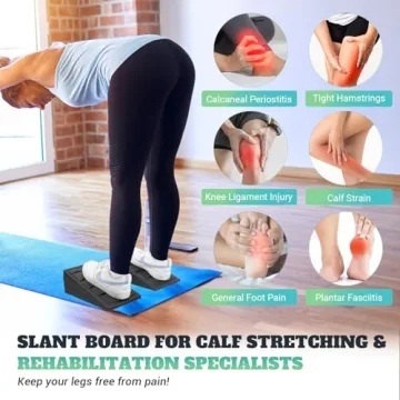 Adjustable Slant Board for Effective Calf Stretching