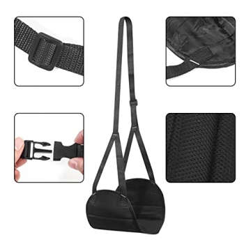 woshilaoDS Portable Airplane Footrest for Ultimate Comfort