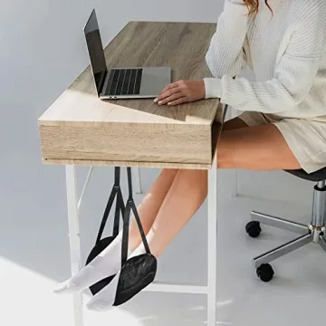 woshilaoDS Portable Airplane Footrest for Ultimate Comfort