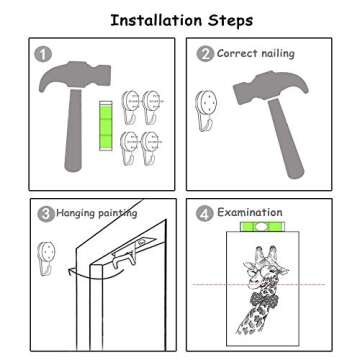 DekHome 3 Pieces Cherry Blossoms in Spring Picture Prints Elegant Pink Flowers Wall Art Abstract Floral Paintings on Canvas for Bedroom Dining Room Ready to Hang 12"x12"x3pcs