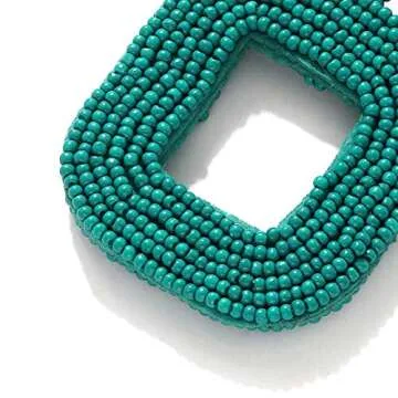 Boderier Bohemian Beaded Drop Earrings for Statement Style