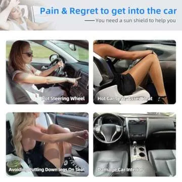 Premium Custom Fit Car Sun Shade for Ford F150 2021-2025